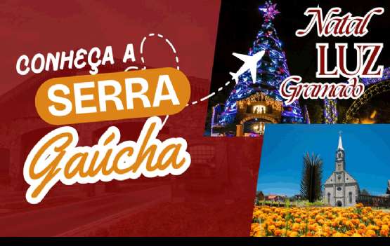 Serra Gaúcha com Natal Luz